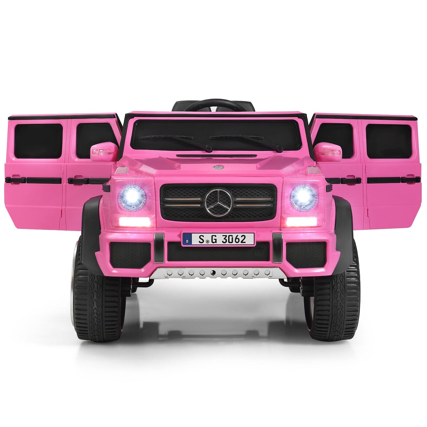 Licensed Mercedes Benz 12V Electric Kids RC Ride On Car - Battery Powered