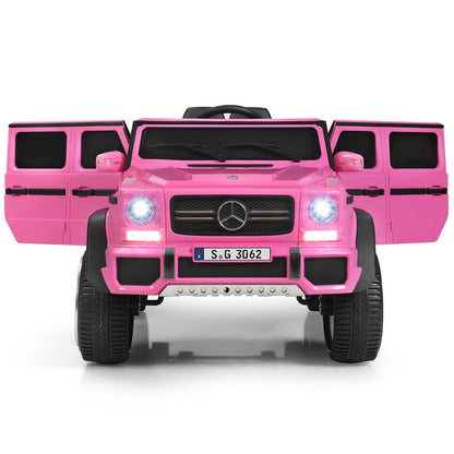 Licensed Mercedes Benz 12V Electric Kids RC Ride On Car - Battery Powered