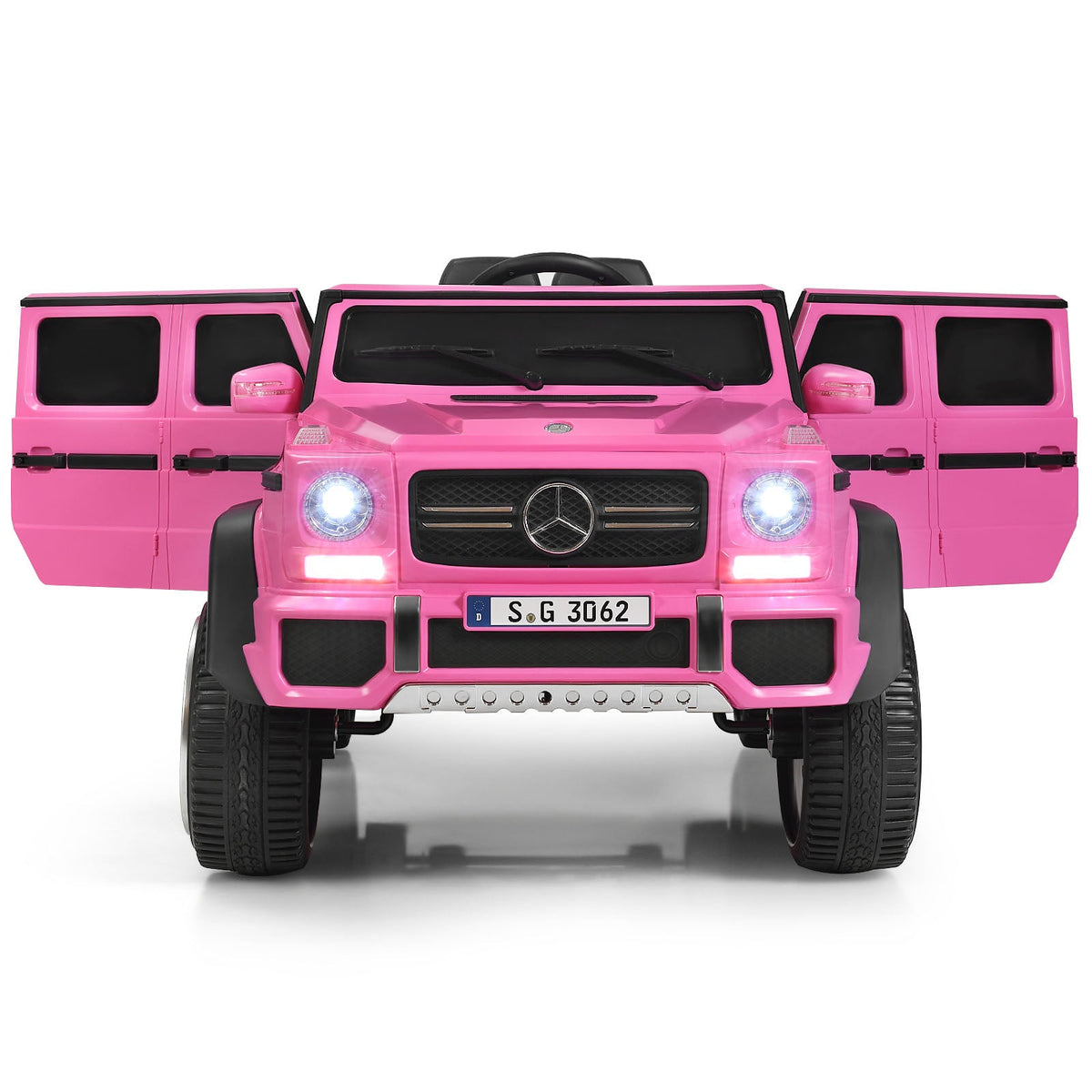 Licensed Mercedes Benz 12V Electric Kids RC Ride On Car - Battery Powered