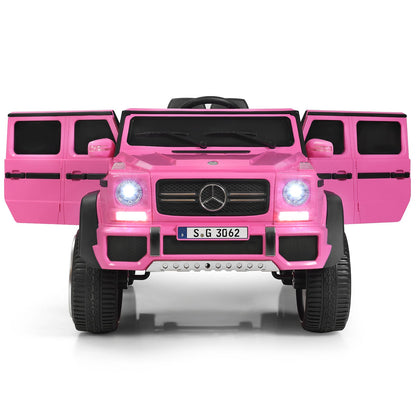 Licensed Mercedes Benz 12V Electric Kids RC Ride On Car - Battery Powered