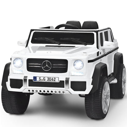 Licensed Mercedes Benz 12V Electric Kids RC Ride On Car - Battery Powered