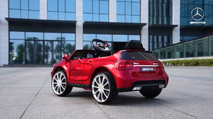 Licensed Mercedes-Benz 12V Kids Ride On Car with R/C and MP3 Music - Available in Multiple Colors
