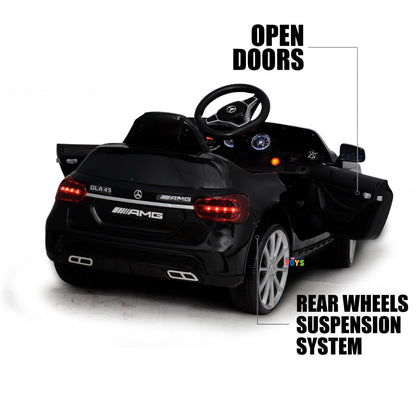Licensed Mercedes-Benz 12V Kids Ride On Car with R/C and MP3 Music - Available in Multiple Colors