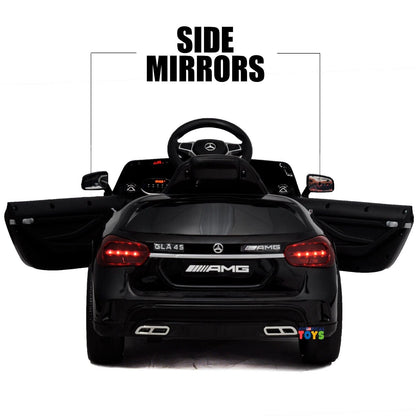 Licensed Mercedes-Benz 12V Kids Ride On Car with R/C and MP3 Music - Available in Multiple Colors