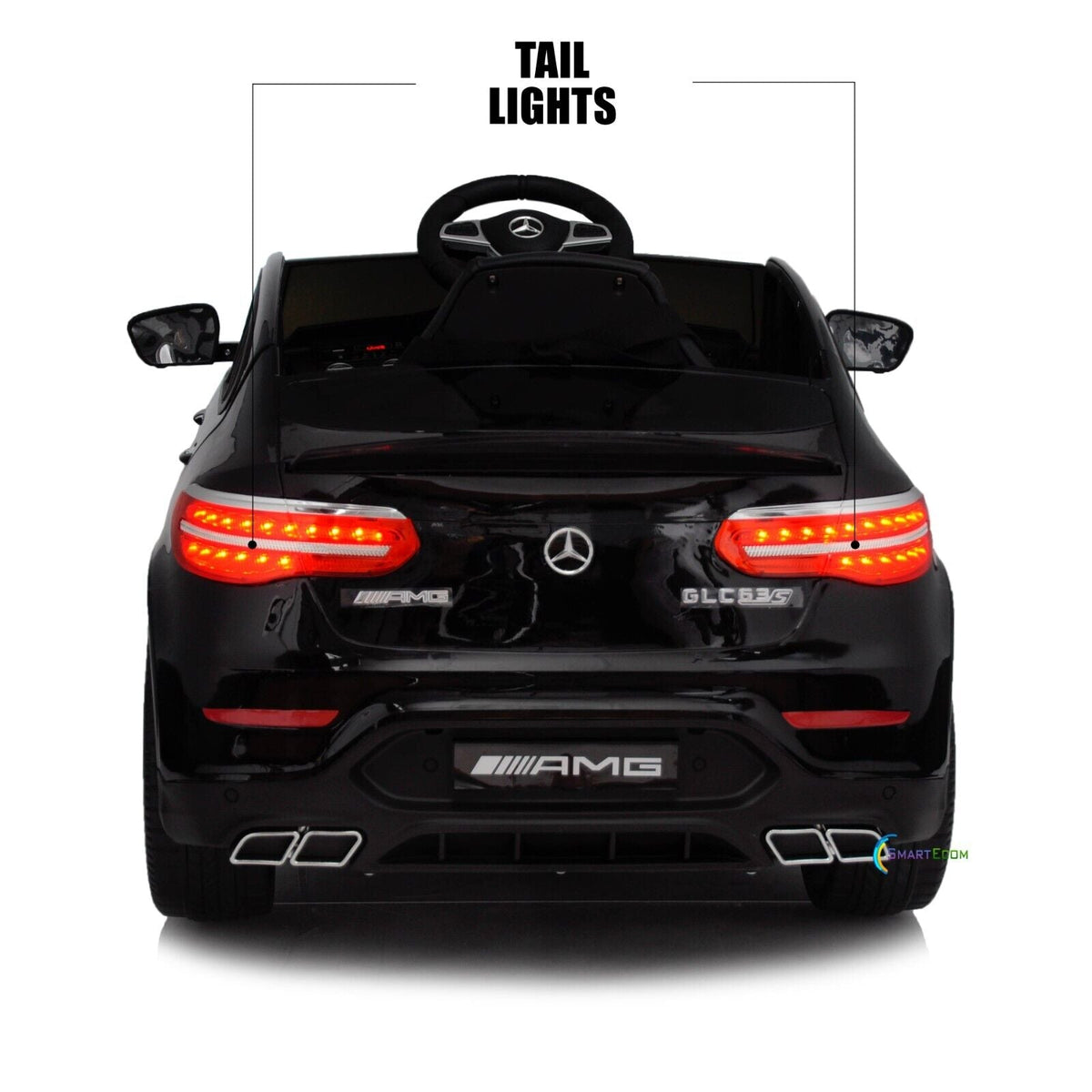 Licensed Mercedes-Benz 12V One Seater Car with R/C and MP3 - Available in Multiple Colors