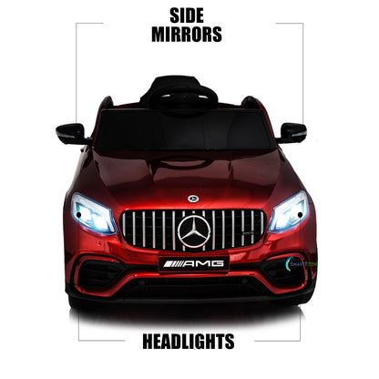 Licensed Mercedes-Benz 12V One Seater Car with R/C and MP3 - Available in Multiple Colors