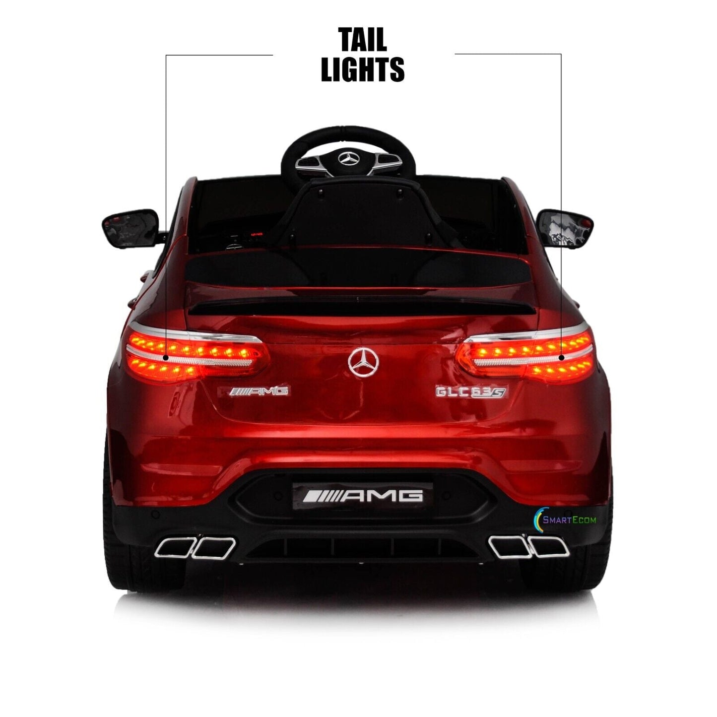 Licensed Mercedes-Benz 12V One Seater Car with R/C and MP3 - Available in Multiple Colors