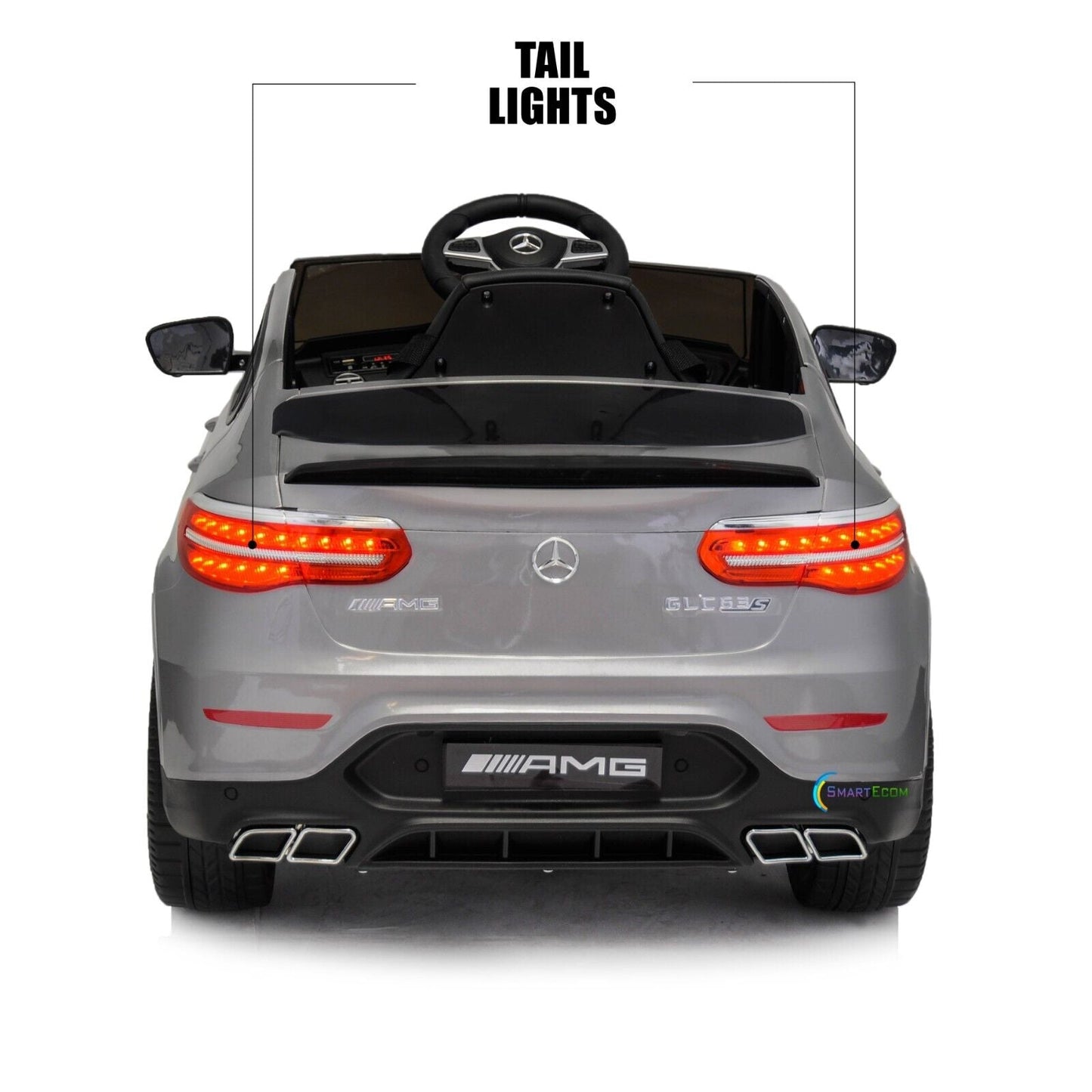 Licensed Mercedes-Benz 12V One Seater Car with R/C and MP3 - Available in Multiple Colors