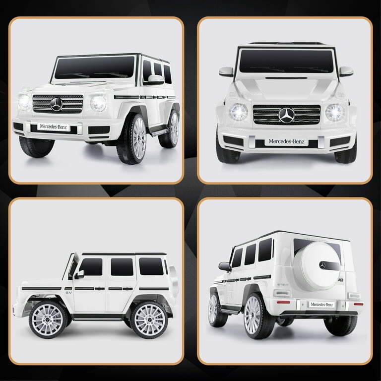 Licensed Mercedes-Benz Ride On Car for Kids with Remote Control - 4 Wheels SUV Toy Truck (12V)