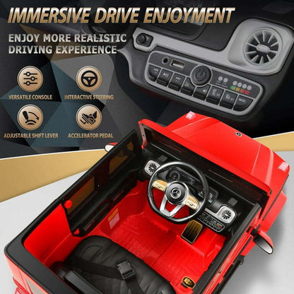Licensed Mercedes-Benz 12V Kids Ride On Car with Remote Control and 3 Speeds - Brand New SUV Toy Truck