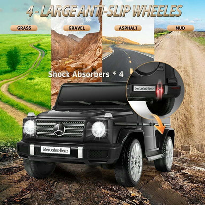 Licensed Mercedes-Benz 12V SUV Ride-On Car for Kids with Remote Control