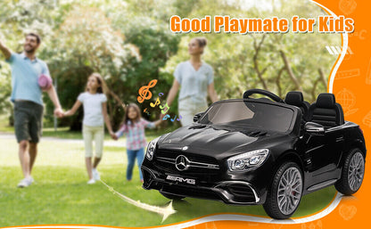 Licensed Mercedes Benz AMG SL65 Electric Ride-On Car for Kids - 12V