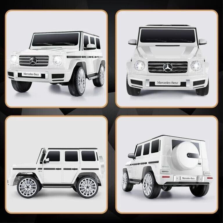 Licensed Mercedes-Benz G500 4WD Battery Powered Ride-On Car for Kids (12V)
