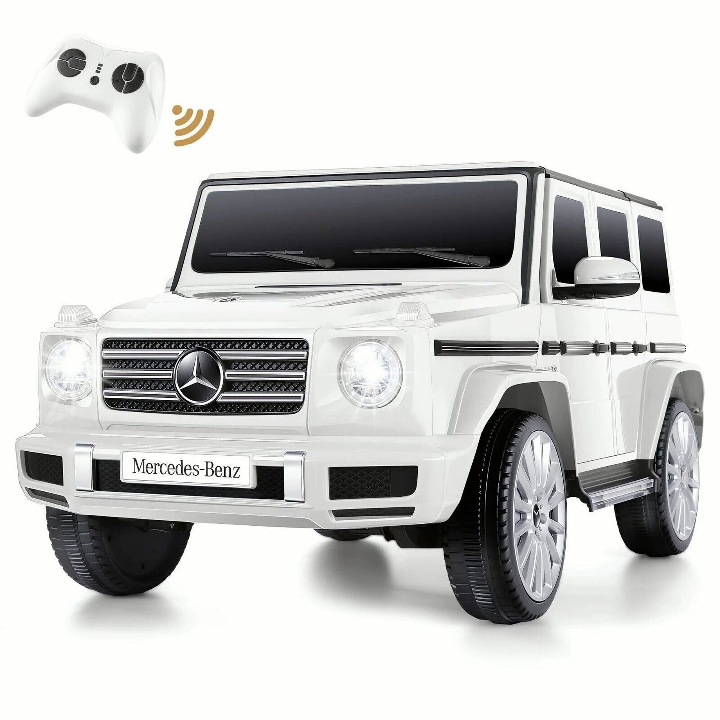 Licensed Mercedes-Benz G500 4WD Kids Ride-On Car with Remote Control & USB