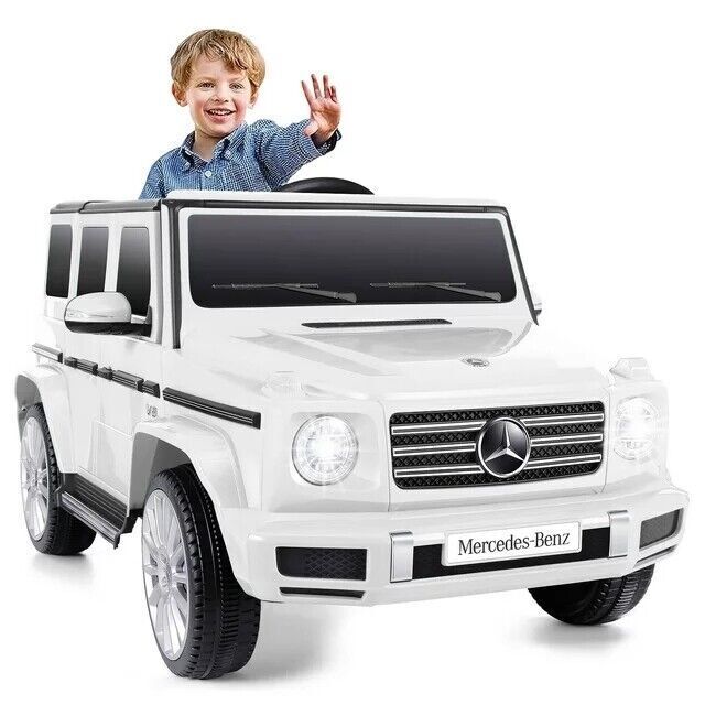 Licensed Mercedes-Benz G500 4WD Kids Ride-On Car with Remote Control and Music