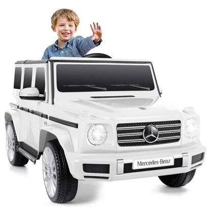 Licensed Mercedes-Benz G500 4WD Kids Ride-On Car with Remote Control and Music