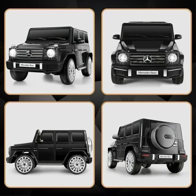 Licensed Mercedes-Benz G500 4WD Kids Ride-On Car with Remote Control and Music