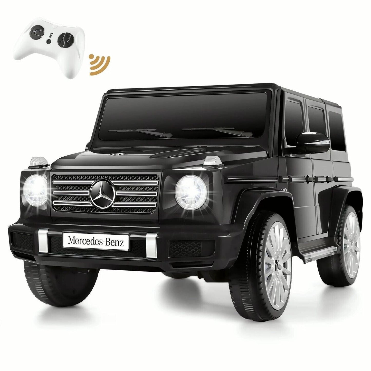 Licensed Mercedes-Benz G500 12V Battery Powered Ride On Car with Remote Control for Kids