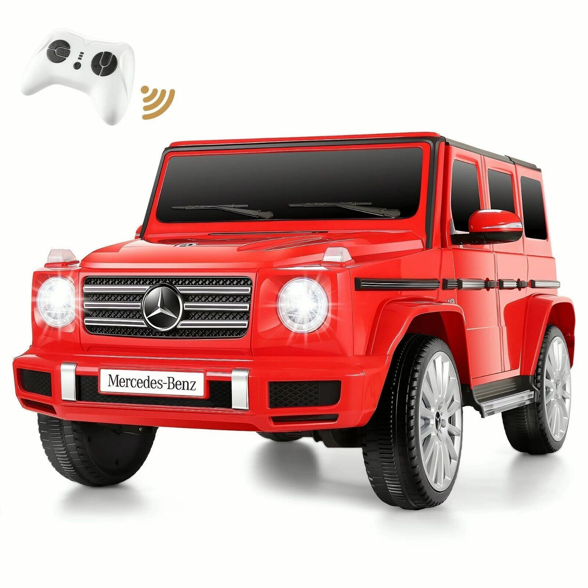 Licensed Mercedes-Benz G500 12V Battery Powered Ride On Car with Remote Control for Kids