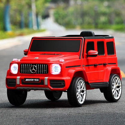 Licensed Mercedes-Benz G63 12V Kids Ride On Car with Remote Control and Music