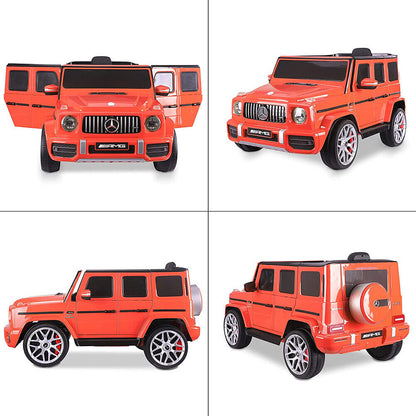 Licensed Mercedes-Benz G63 Electric Ride-On Car for Kids with Remote Control - 12V