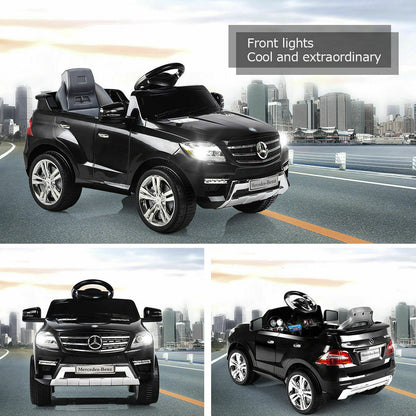 Licensed Mercedes Benz ML350 6V Electric Ride On Car with MP3 and Remote Control for Kids