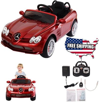 Licensed Mercedes Benz R189 12V Electric Ride On Car with MP3 and Remote Control for Kids