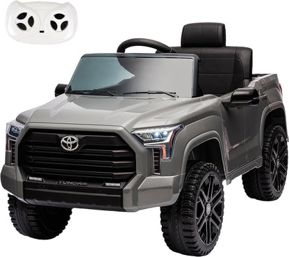 Licensed Toyota Tundra Pickup Electric Car for Kids - 12V 2-Seater Ride On Truck