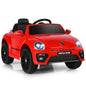 Licensed Volkswagen Beetle 12V Ride On Car with Remote Control and Music for Kids
