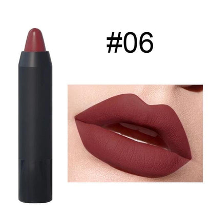 Lip Crayon & Liner for Thin Lips