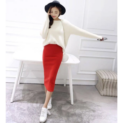 Long Midi Pencil Skirts