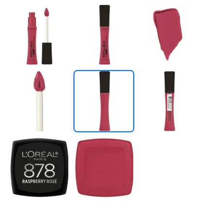 L'Oréal Paris Infallible Pro-Matte Liquid Lipstick, Raspberry Rose 0.21 oz