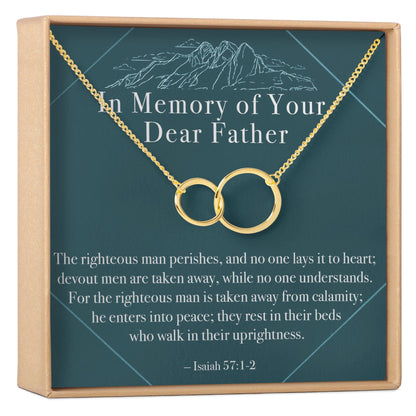 Loss of Father Necklace, Multiple Styles Necklace