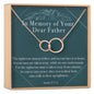 Loss of Father Necklace, Multiple Styles Necklace