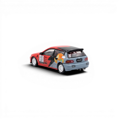 Street Weapon Honda Civic EG6 Sonic livery 1:64