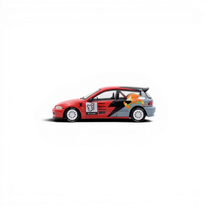 Street Weapon Honda Civic EG6 Sonic livery 1:64