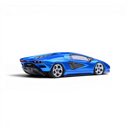 FuelMe Model Countach LPI 800-4 Dark Blue 1:64