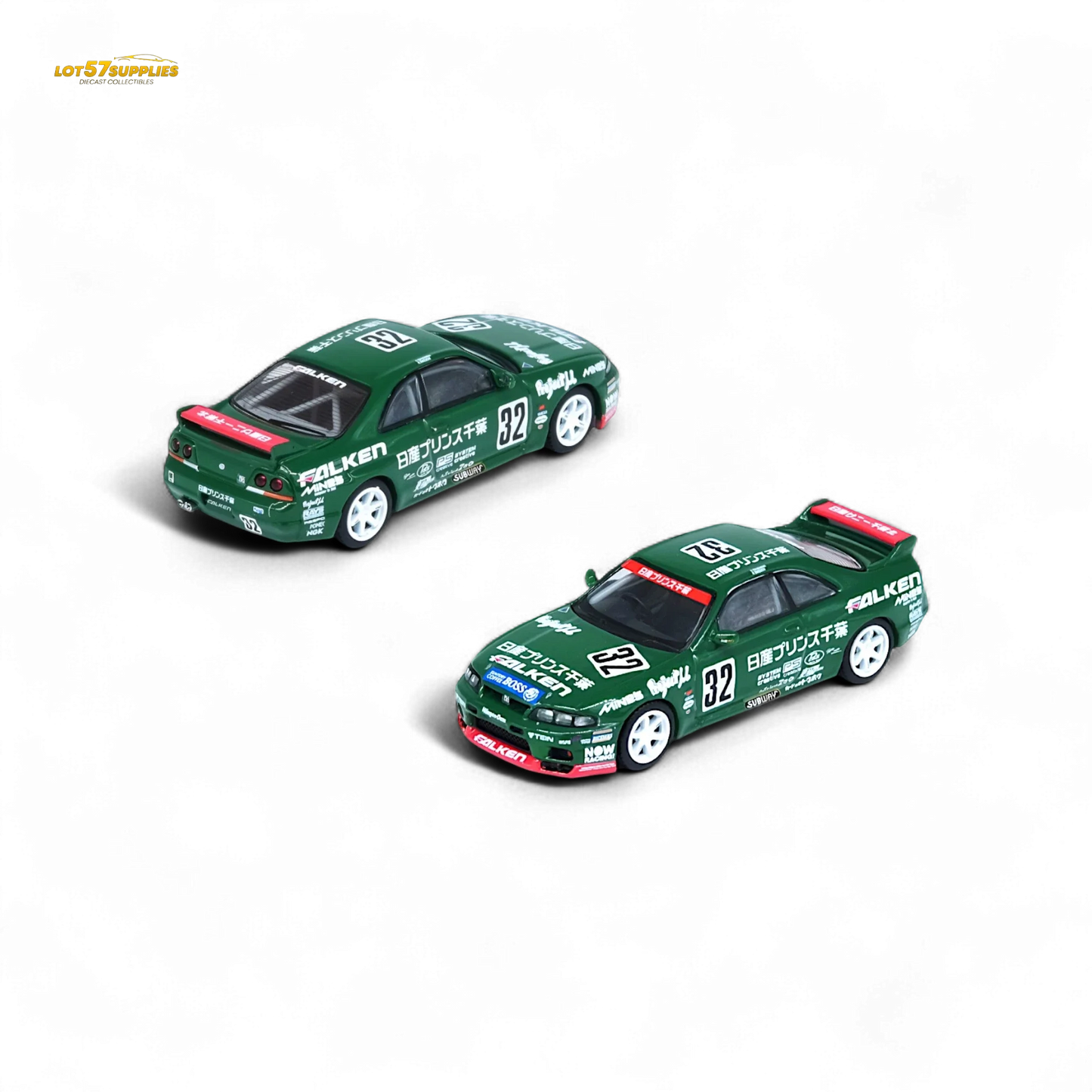 INNO64 Nissan Skyline GT-R R33 #32 Falken 1:64