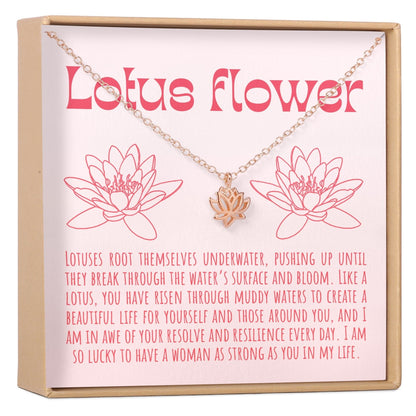 Lotus Necklace