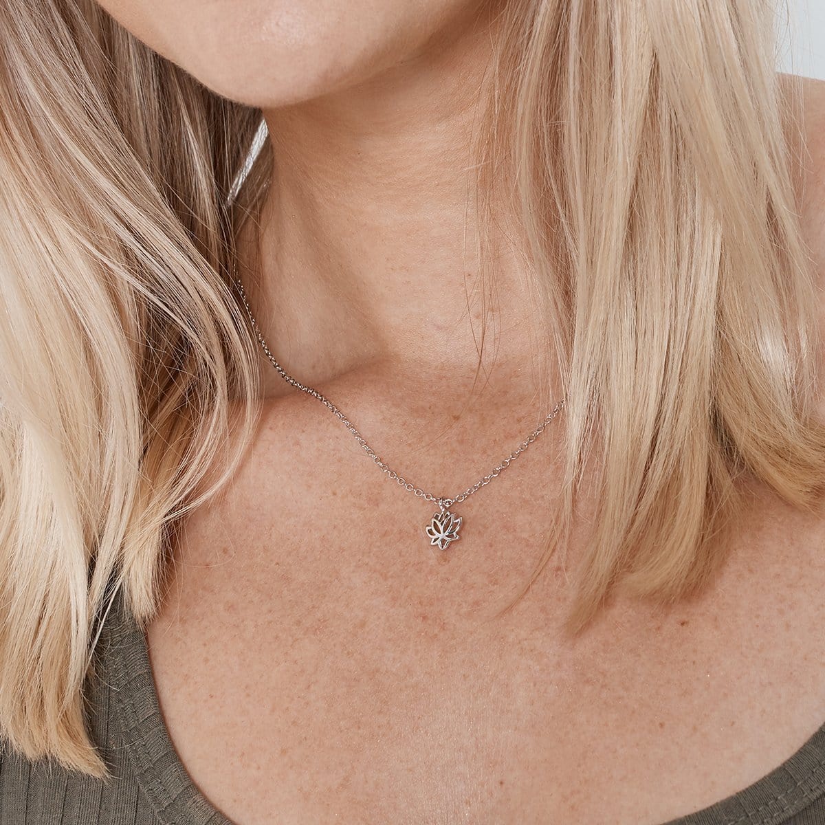 Lotus Necklace
