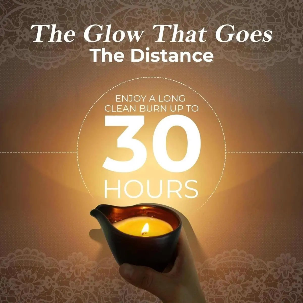 Soy Massage Oil Candle Long Burn by Love Salve