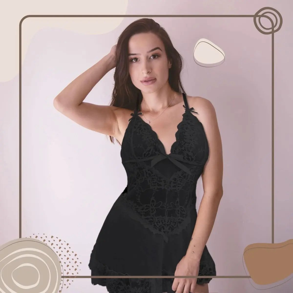 Women's Red Lace Nightgown | Love Salve Sleepwear