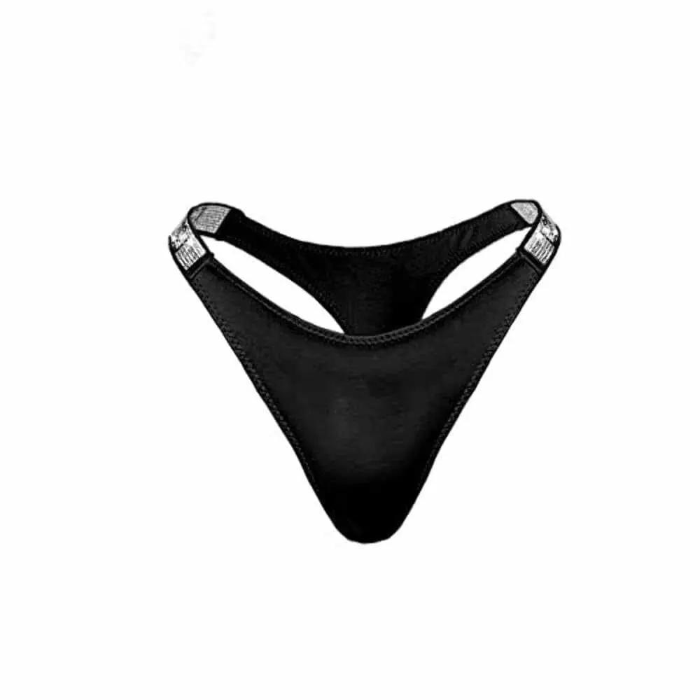 Love Salve Rhinestone Cotton Thong — Brazilian Lingerie for Women