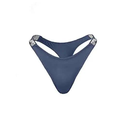 Love Salve Rhinestone Cotton Thong — Brazilian Lingerie for Women