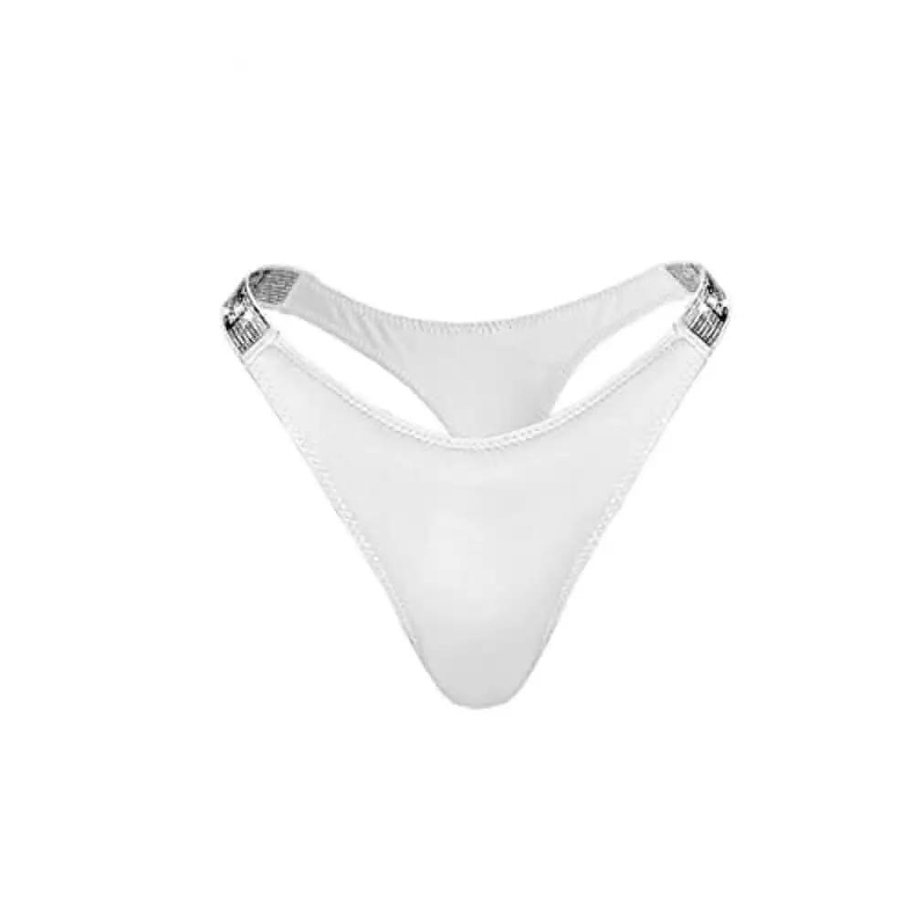 Love Salve Rhinestone Cotton Thong — Brazilian Lingerie for Women