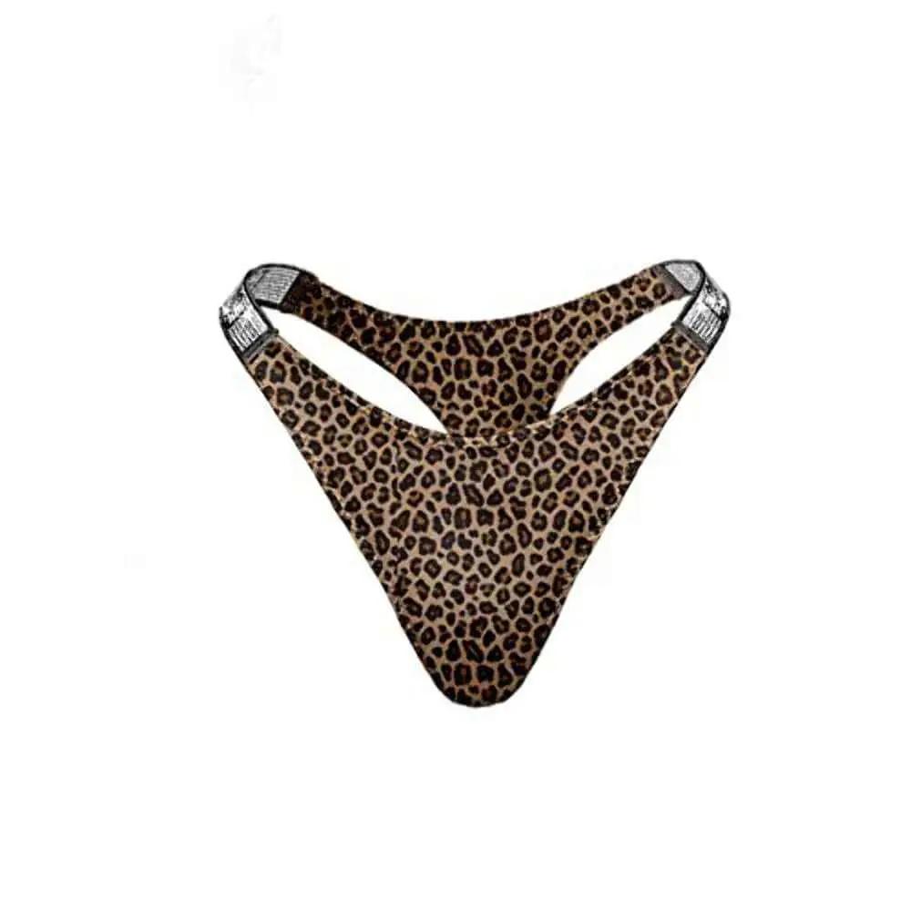 Love Salve Rhinestone Cotton Thong — Brazilian Lingerie for Women
