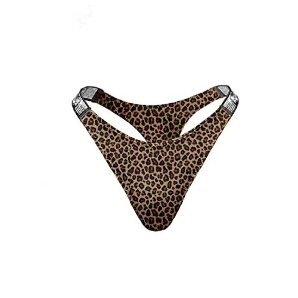 Love Salve Rhinestone Cotton Thong — Brazilian Lingerie for Women