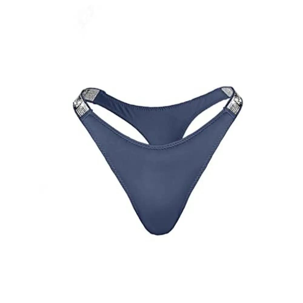 Love Salve Rhinestone Cotton Thong — Brazilian Lingerie for Women