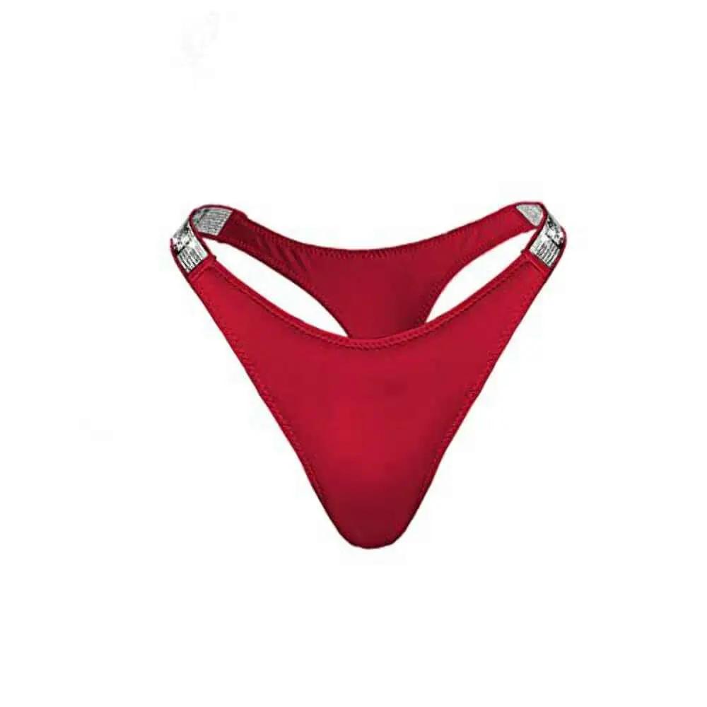 Love Salve Rhinestone Cotton Thong — Brazilian Lingerie for Women