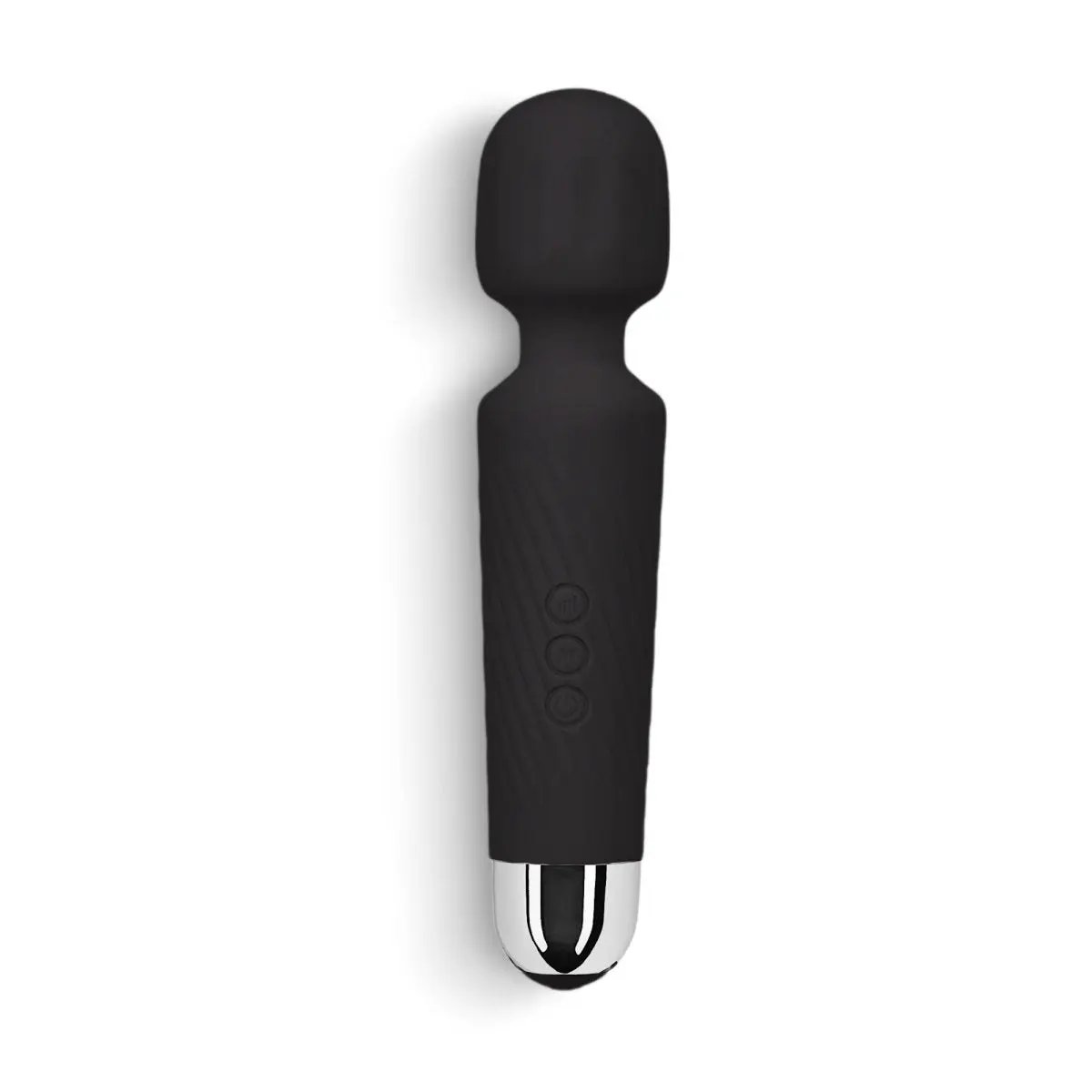 3 Colors Rechargeable 20 Speed Handheld Massager Vibrator Wand Vibrating Massager